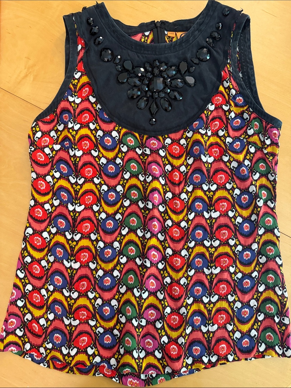 Tory Burch Silk Sleeveless Top